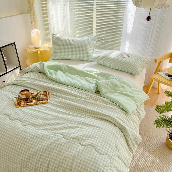 91家纺网 家纺一手货源 找家纺 （总）2025新款无印风夏被