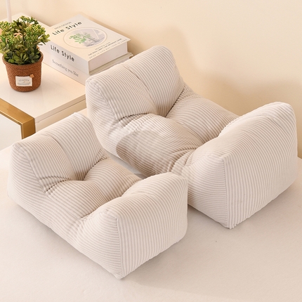 91家纺网 家纺一手货源 找家纺 （总）囍莱家纺 2025新款灯芯绒高弹丝绵多功能腰靠枕