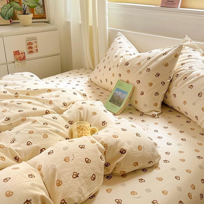 91家纺网 家纺一手货源 找家纺 （总）田野2025新款13372全A全棉四件套