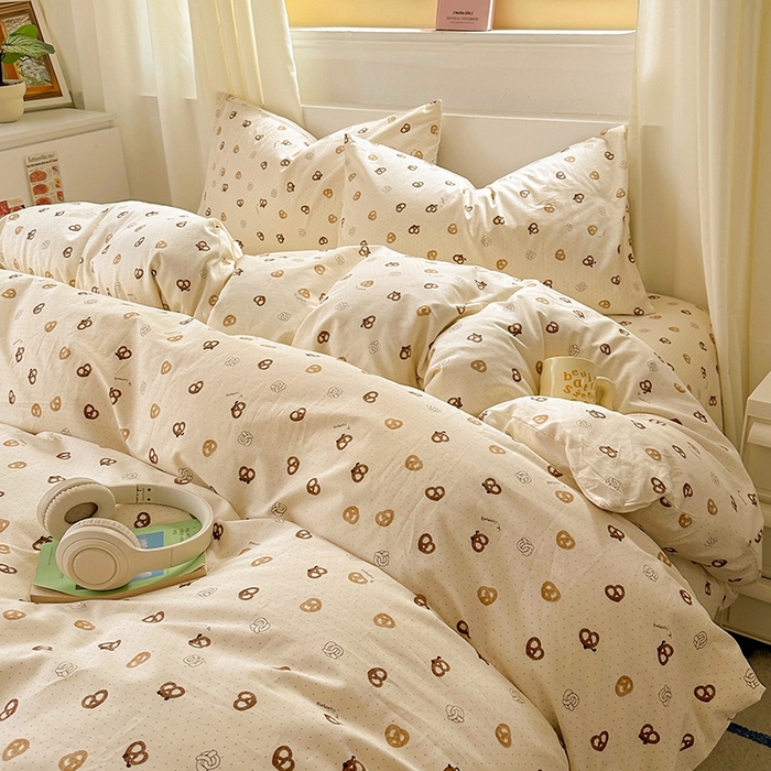 91家纺网 家纺一手货源 找家纺 （总）田野2025新款13372全A全棉四件套