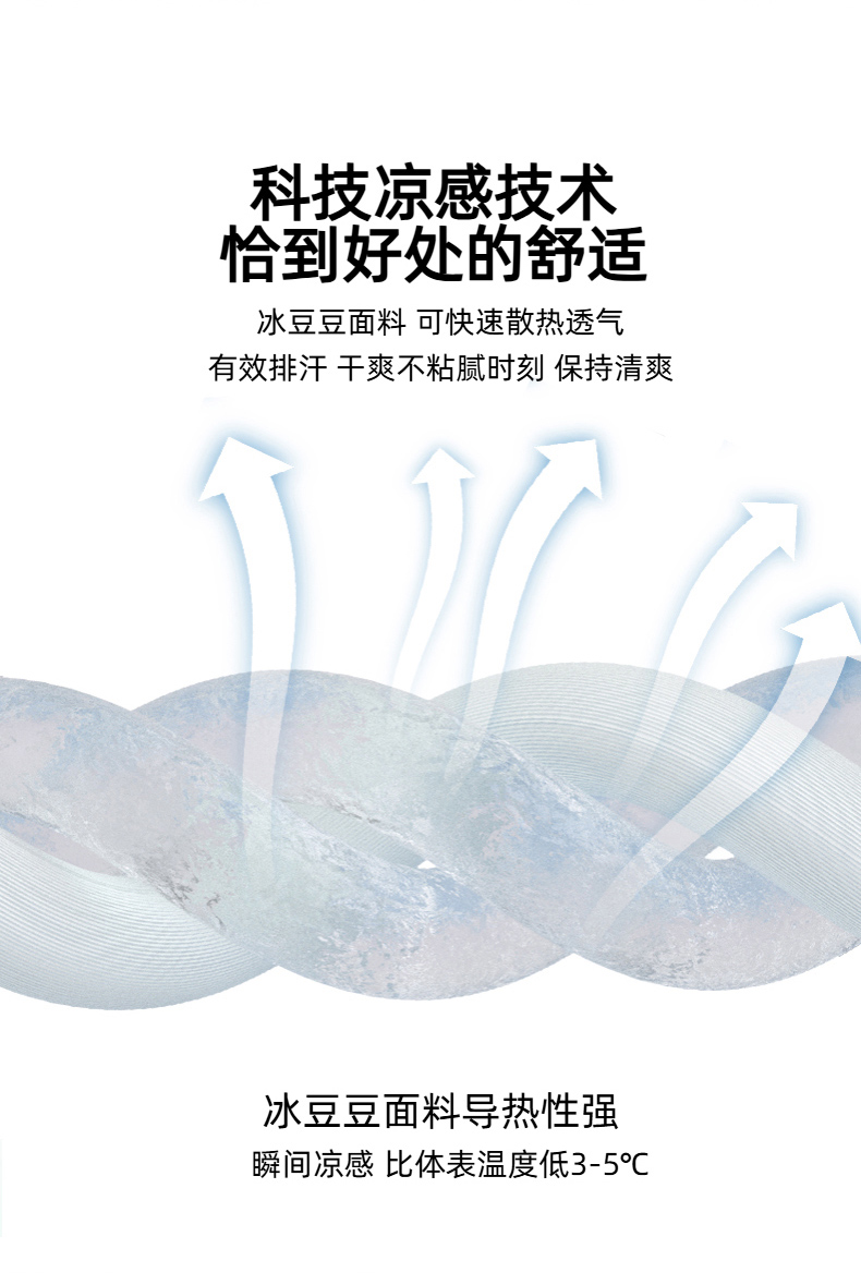 91家纺网 家纺一手货源 找家纺 默忆 2025新款3DA类直播网红热款凉感丝冰豆豆三明治复合床裙款凉席三件套 天空蓝