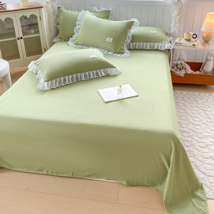 91家纺网 家纺一手货源 找家纺 （总）红日子纺织品 2025新款韩版华夫格水洗棉四件套