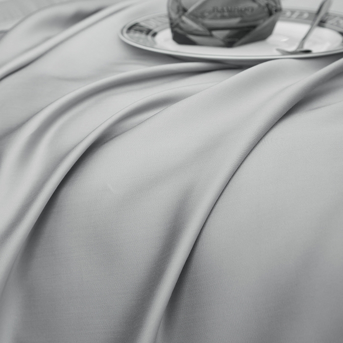 91家纺网 家纺一手货源 找家纺 简宜家居（朝初家纺） 2025新款A棉兰精天丝单床单 柔肌-高级灰