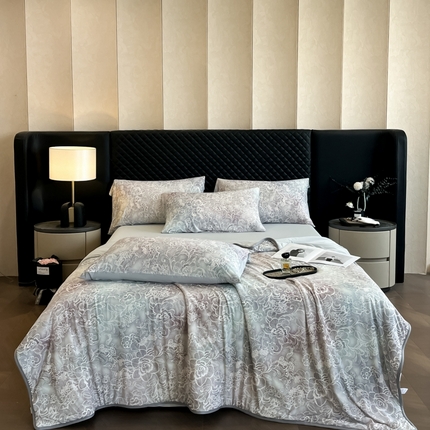 91家纺网 家纺一手货源 找家纺 （总）花满路 2025新款成人夏被