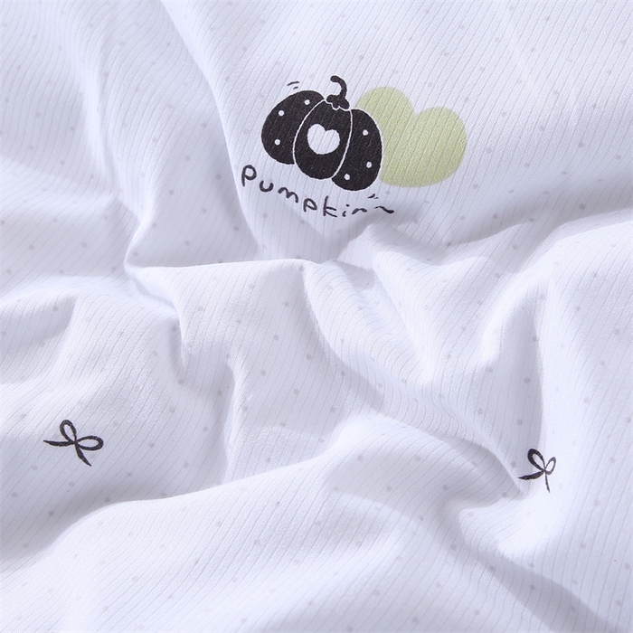 91家纺网 家纺一手货源 找家纺 芭芭棉家纺 2025新款全棉被 心心相印-白色