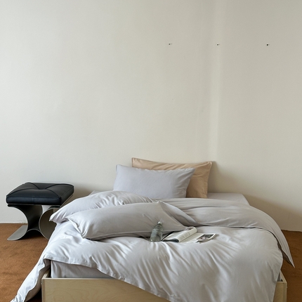 91家纺网 家纺一手货源 找家纺 （总）简家居 2025春夏新款40支牛津纺四件套-晚风