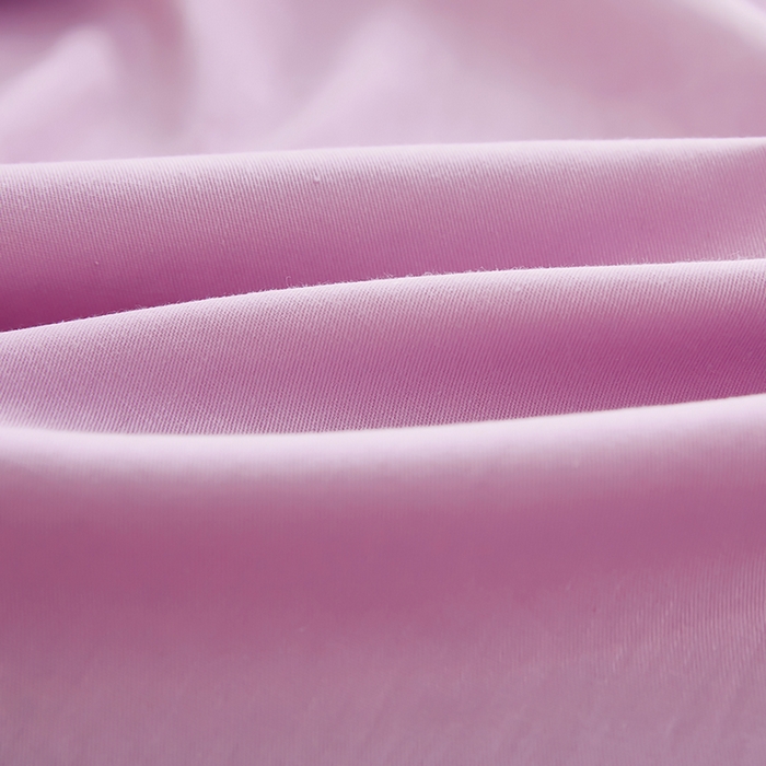 91家纺网 家纺一手货源 找家纺 艾橙家纺 2025新款正宗133x72喷气织造全棉纯棉纯色床笠三件套 丁香紫