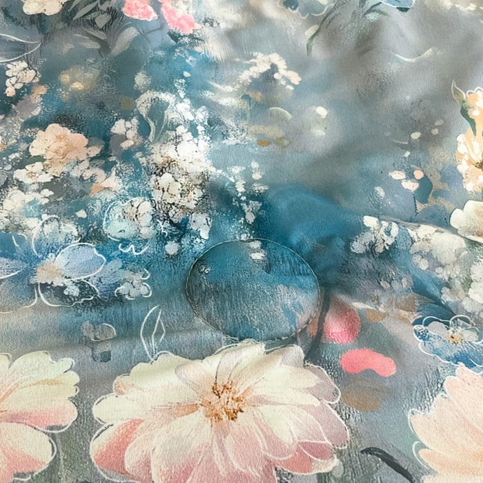 91家纺网 家纺一手货源 找家纺 花满路 2025新款成人夏被 清韵