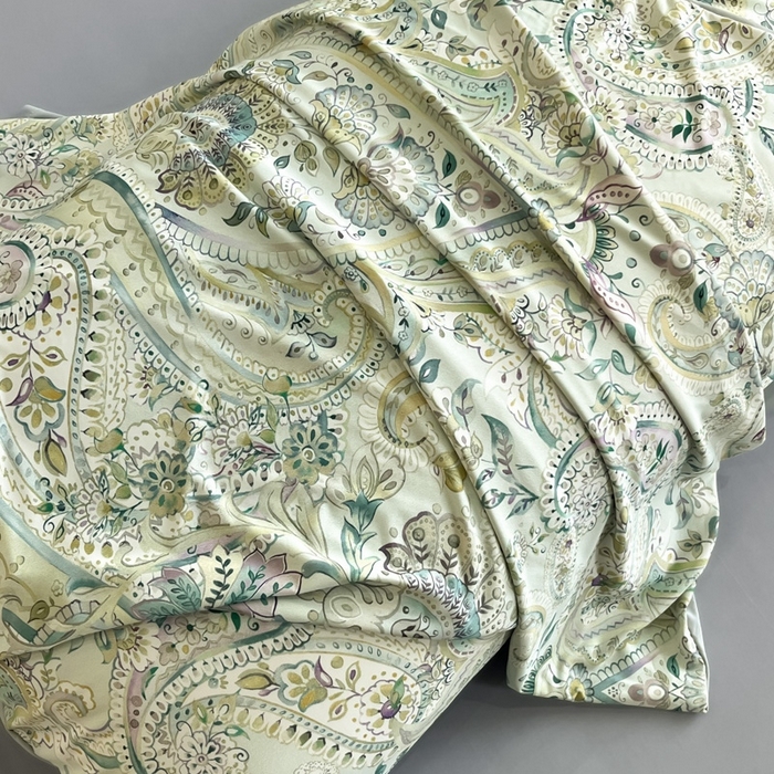 91家纺网 家纺一手货源 找家纺 花满路 2025新款成人夏被 松风