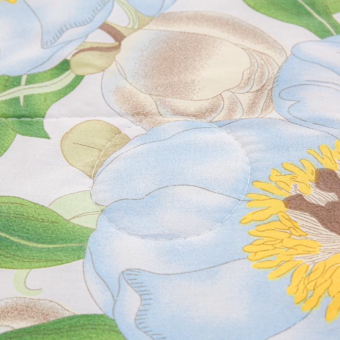 91家纺网 家纺一手货源 找家纺 锦鹭被业 2025新款A类里外全棉印花夏被 雨后彩虹