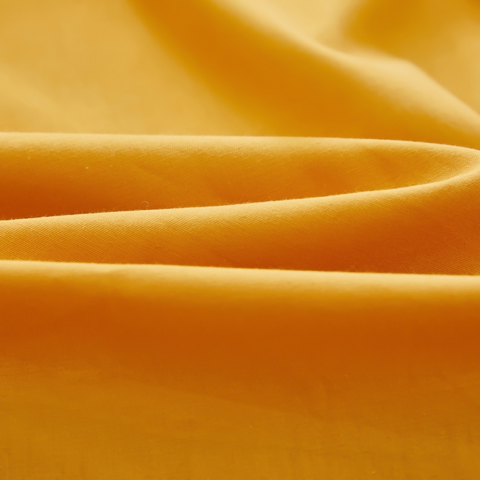 91家纺网 家纺一手货源 找家纺 艾橙家纺 2025新款正宗133x72喷气织造全棉纯棉纯色床笠三件套 香槟黄