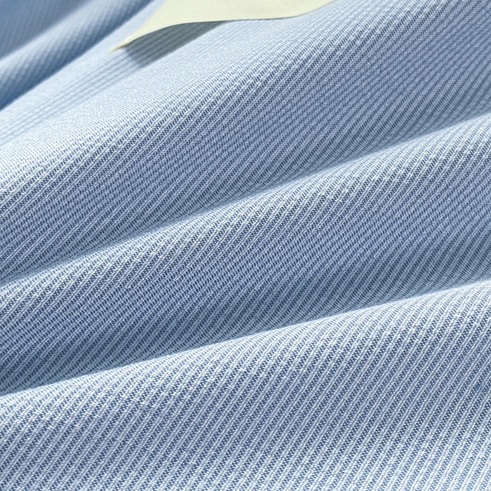 91家纺网 家纺一手货源 找家纺 红日子纺织品 2025新款韩版华夫格水洗棉四件套 冰峰蓝