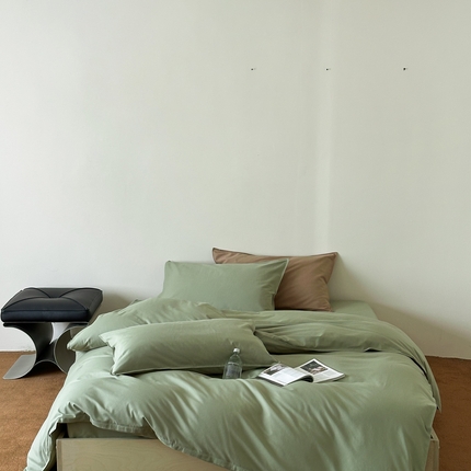 91家纺网 家纺一手货源 找家纺 （总）简家居 2025春夏新款40支牛津纺四件套-晚风