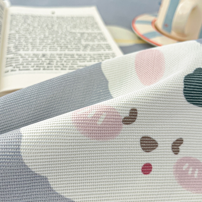 91家纺网 家纺一手货源 找家纺 绒艺席业 2025新款600D冰丝印花数码印花冰藤席卡通小清新系列 星空兔-灰