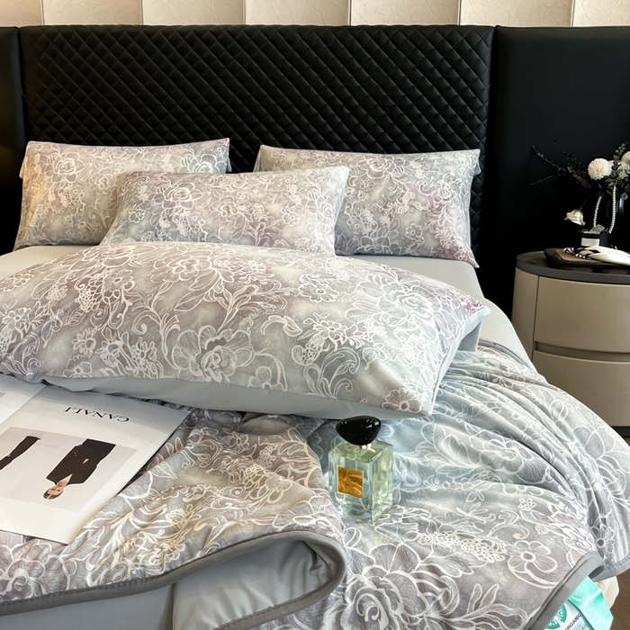 91家纺网 家纺一手货源 找家纺 花满路 2025新款成人夏被 烟波