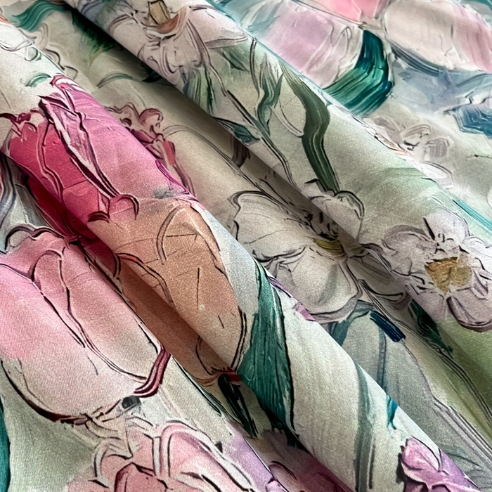 91家纺网 家纺一手货源 找家纺 花满路 2025新款成人夏被 碧海