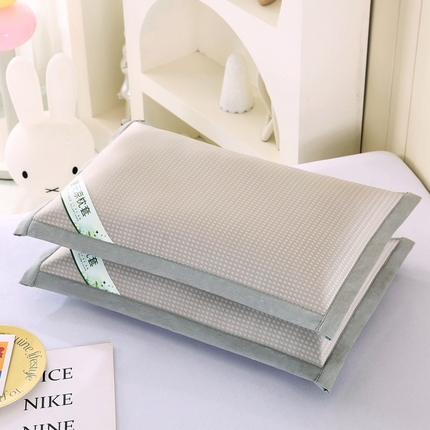 91家纺网 家纺一手货源 找家纺 （总）小牛席业 2025新款满天星凉感冰丝夏凉枕夏凉枕夏天凉枕头竹枕头冰丝枕套记忆枕
