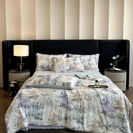 花满路 2025新款成人夏被 兰亭