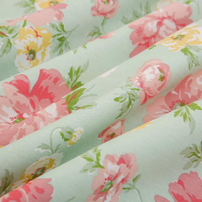 91家纺网 家纺一手货源 找家纺 锦鹭被业 2025新款A类里外全棉印花夏被 花团锦簇