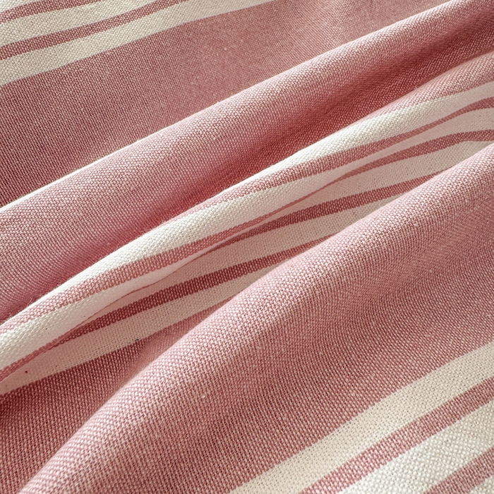 91家纺网 家纺一手货源 找家纺 2025新款全棉色织老粗布单床单 错落