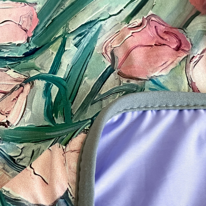 91家纺网 家纺一手货源 找家纺 花满路 2025新款成人夏被 碧海