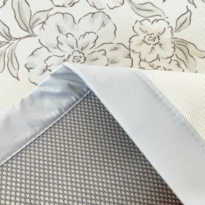 91家纺网 家纺一手货源 找家纺 绒艺席业 2025新款600D冰丝印花数码印花冰藤席赫本风系列 一杯清茶