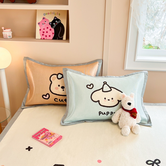 91家纺网 家纺一手货源 找家纺 （总）慕尚2025新款大板卡通冰丝席三件套