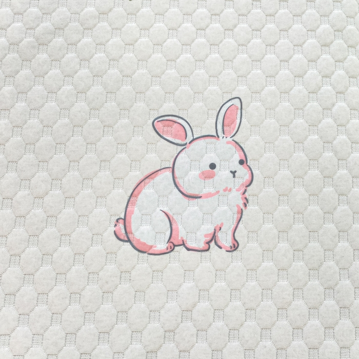 91家纺网 家纺一手货源 找家纺 康纳利2025新款A类冰豆豆床裙款凉席夏被四件套凉感丝空调被送买家秀 花间兔