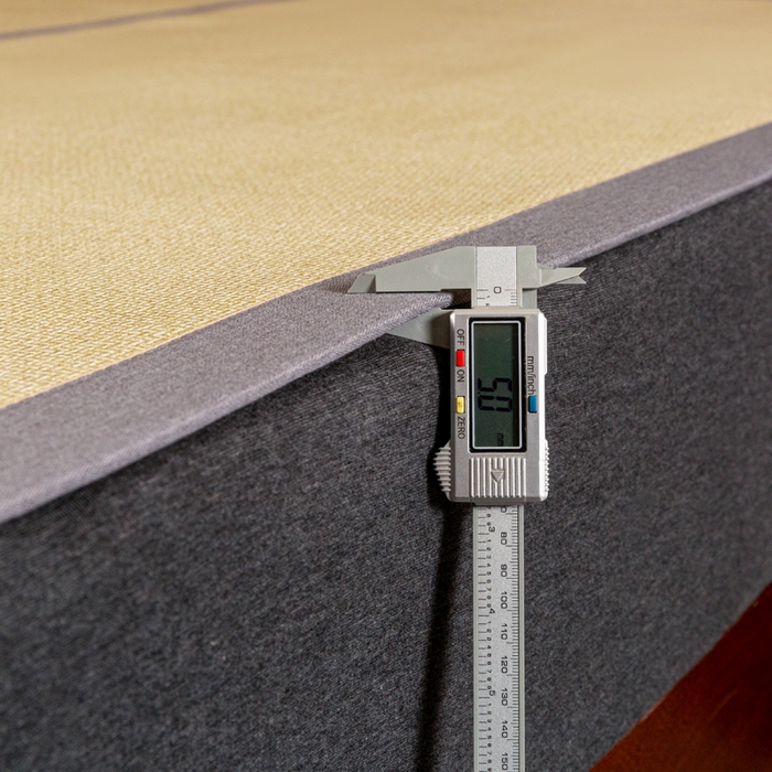 91家纺网 家纺一手货源 找家纺 卡罗兰 2025新款藤席凉席三件套床单床笠黄金藤系列 黄金藤香槟金-床席