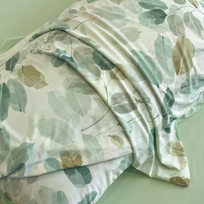 91家纺网 家纺一手货源 找家纺 花满路 2025新款成人夏被 墨染