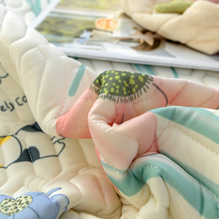 91家纺网 家纺一手货源 找家纺 默忆 2025新款凉感丝印花乳胶凉席 花开曼舞