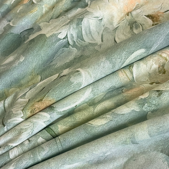 91家纺网 家纺一手货源 找家纺 花满路 2025新款成人夏被 丹青