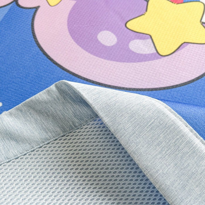 91家纺网 家纺一手货源 找家纺 博雅 2025新款独家版权A类大版数码印花1200D冰丝凉席 星际宇航员