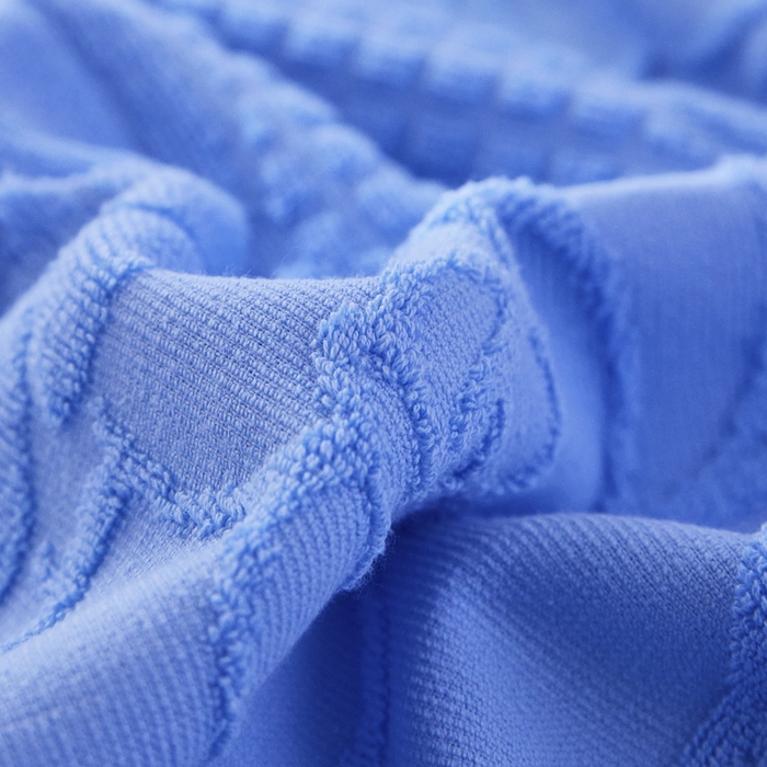 91家纺网 家纺一手货源 找家纺 爱港家纺 2025新款上海专版老式怀旧全棉A类纱布毛巾被 茶花-蓝