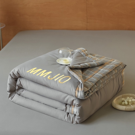 91家纺网 家纺一手货源 找家纺 （总）寐眠2025新款全棉水洗棉刺绣夏被【夏被四件套】