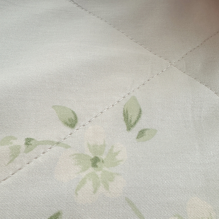 91家纺网 家纺一手货源 找家纺 瑜珠家纺 2025新款里外全棉棉花夏被 解花语