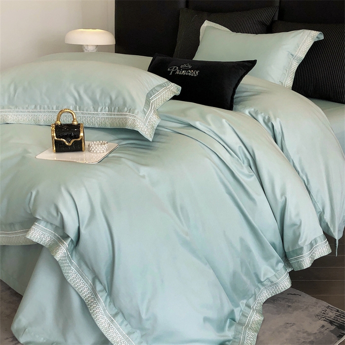 91家纺网 家纺一手货源 找家纺 （总）保罗圣迪奥 2025新款50双股全棉长绒棉四件套-艾瑟琳系列