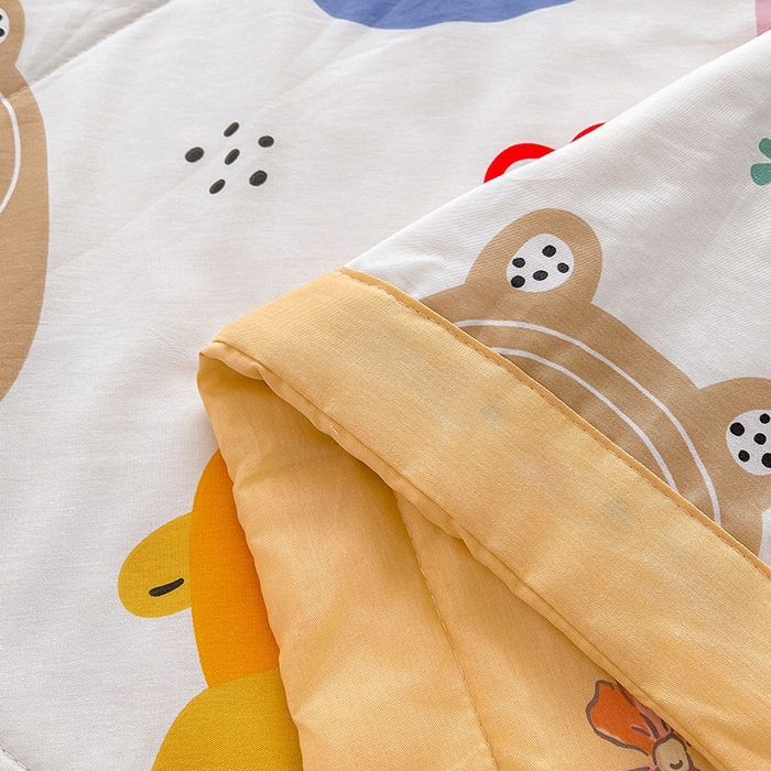 91家纺网 家纺一手货源 找家纺 思雅庭 2025新款里外全棉夏被新疆棉花夏凉被空调被 萌宠派对