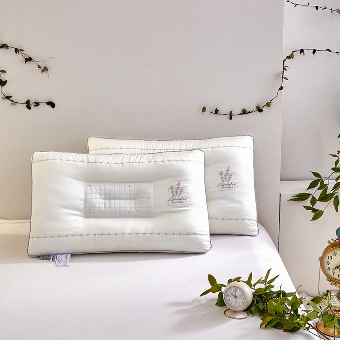 91家纺网 家纺一手货源 找家纺 （总）爱尚家枕芯 2025新款薰衣草舒适承托养颈枕枕头枕芯