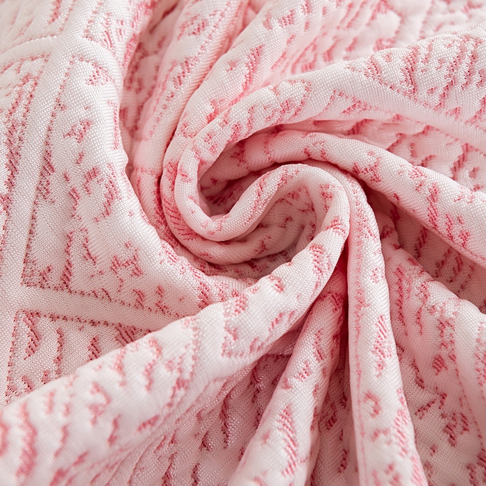 91家纺网 家纺一手货源 找家纺 鑫姿 2025新款5A抗菌凉席床裙款-雅致系列 雅致床裙款-冰粉