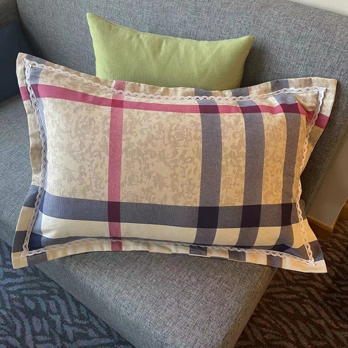 91家纺网 家纺一手货源 找家纺 仟网汇 2025全棉老粗布蕾丝花边三件套（无纺布手提包装） 巴宝格