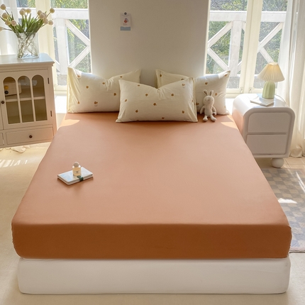 91家纺网 家纺一手货源 找家纺 （总）2025云感皱皱棉单品水洗棉单床笠被套罩床垫套 床笠