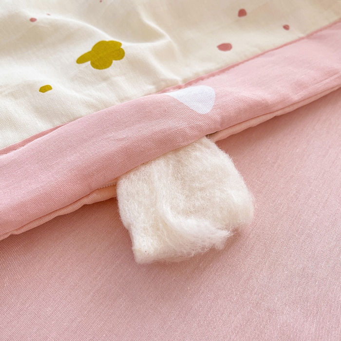 91家纺网 家纺一手货源 找家纺 思雅庭 2025新款里外全棉夏被新疆棉花夏凉被空调被 甜蜜樱桃