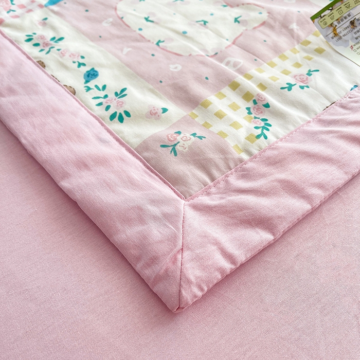 91家纺网 家纺一手货源 找家纺 思雅庭 2025新款里外全棉夏被新疆棉花夏凉被空调被 格子物语