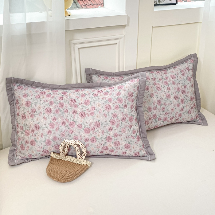 91家纺网 家纺一手货源 找家纺 顺顺家纺 2025新款凉感丝印花夏被空调被 夏夜花语