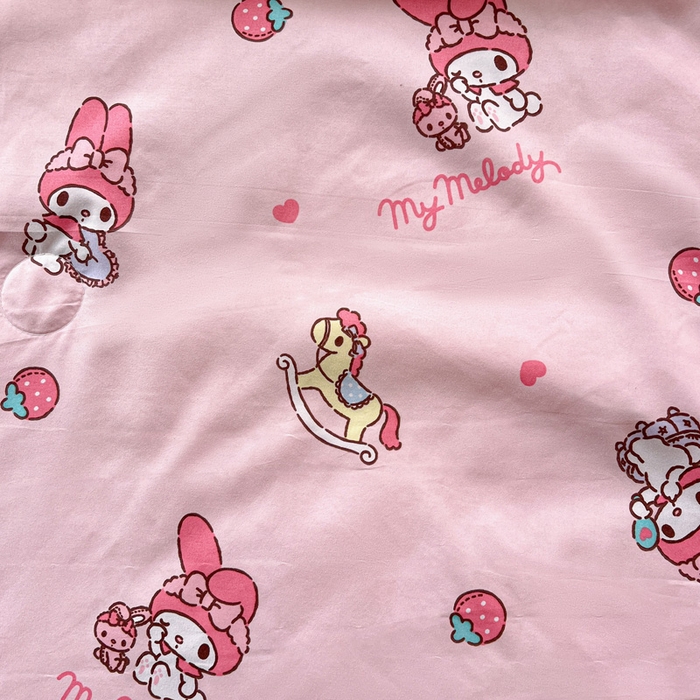 91家纺网 家纺一手货源 找家纺 妖妖家纺 2025新款超柔双层纱糯糯针织棉夏凉被四件套 逛逛游乐园