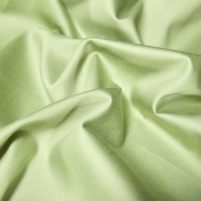 91家纺网 家纺一手货源 找家纺 秀色2025新款A类高端100s新疆长绒棉纯棉床单单件全棉单人贡缎加厚被单三件套 莫奈-艾绿