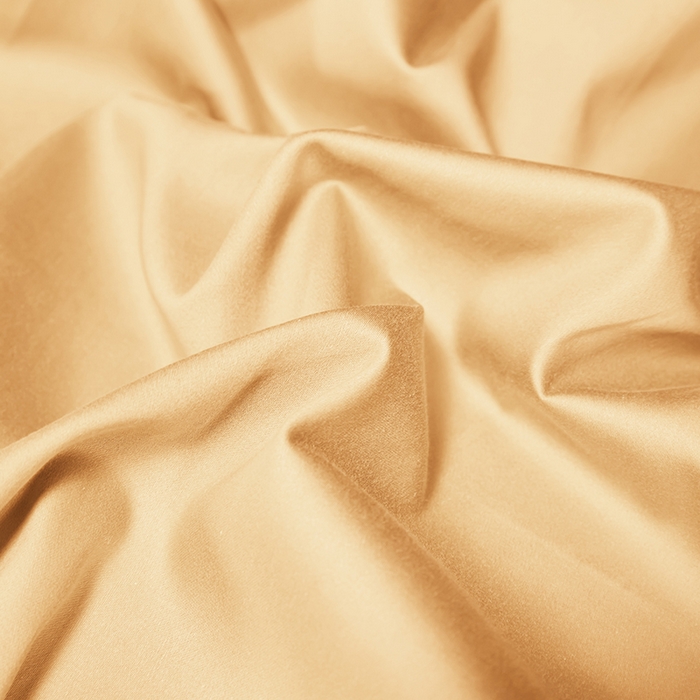 91家纺网 家纺一手货源 找家纺 秀色2025新款A类高端100s新疆长绒棉纯棉床单单件全棉单人贡缎加厚被单三件套 莫奈-南瓜橘