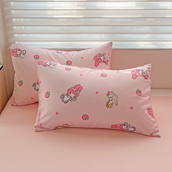 91家纺网 家纺一手货源 找家纺 妖妖家纺 2025新款超柔双层纱糯糯针织棉夏凉被四件套 逛逛游乐园