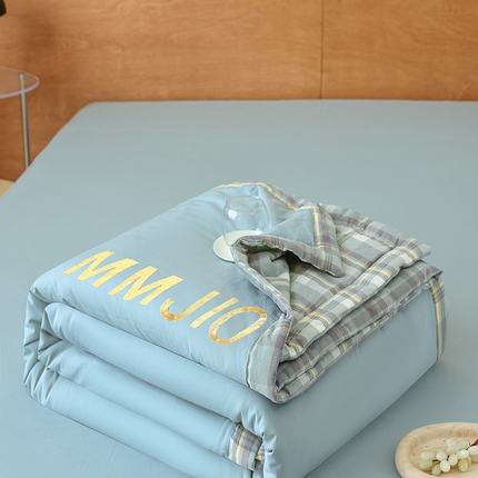 91家纺网 家纺一手货源 找家纺 （总）寐眠2025新款全棉水洗棉刺绣夏被【夏被四件套】